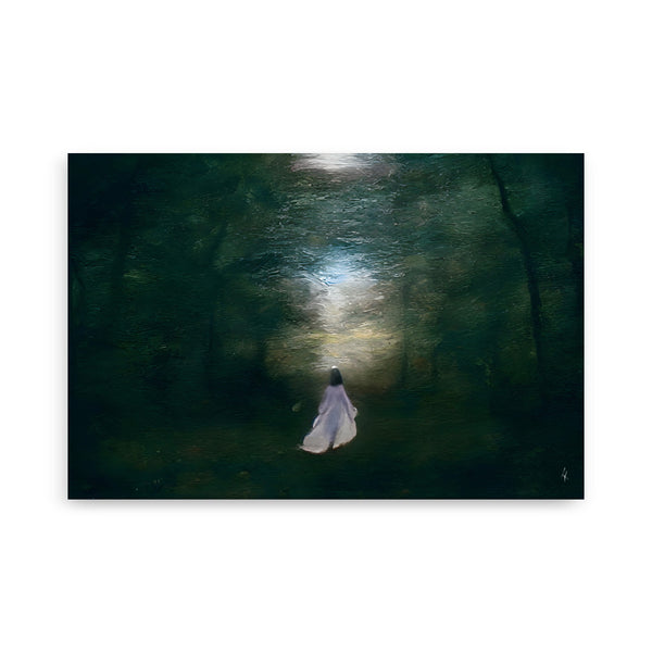 The wandering forest princess. Art print