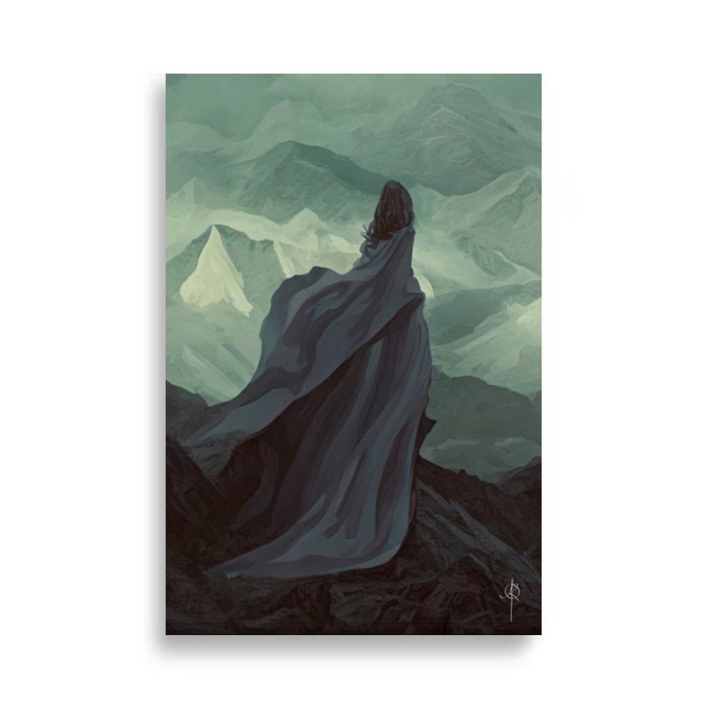 Her Journey awaits. Art print.