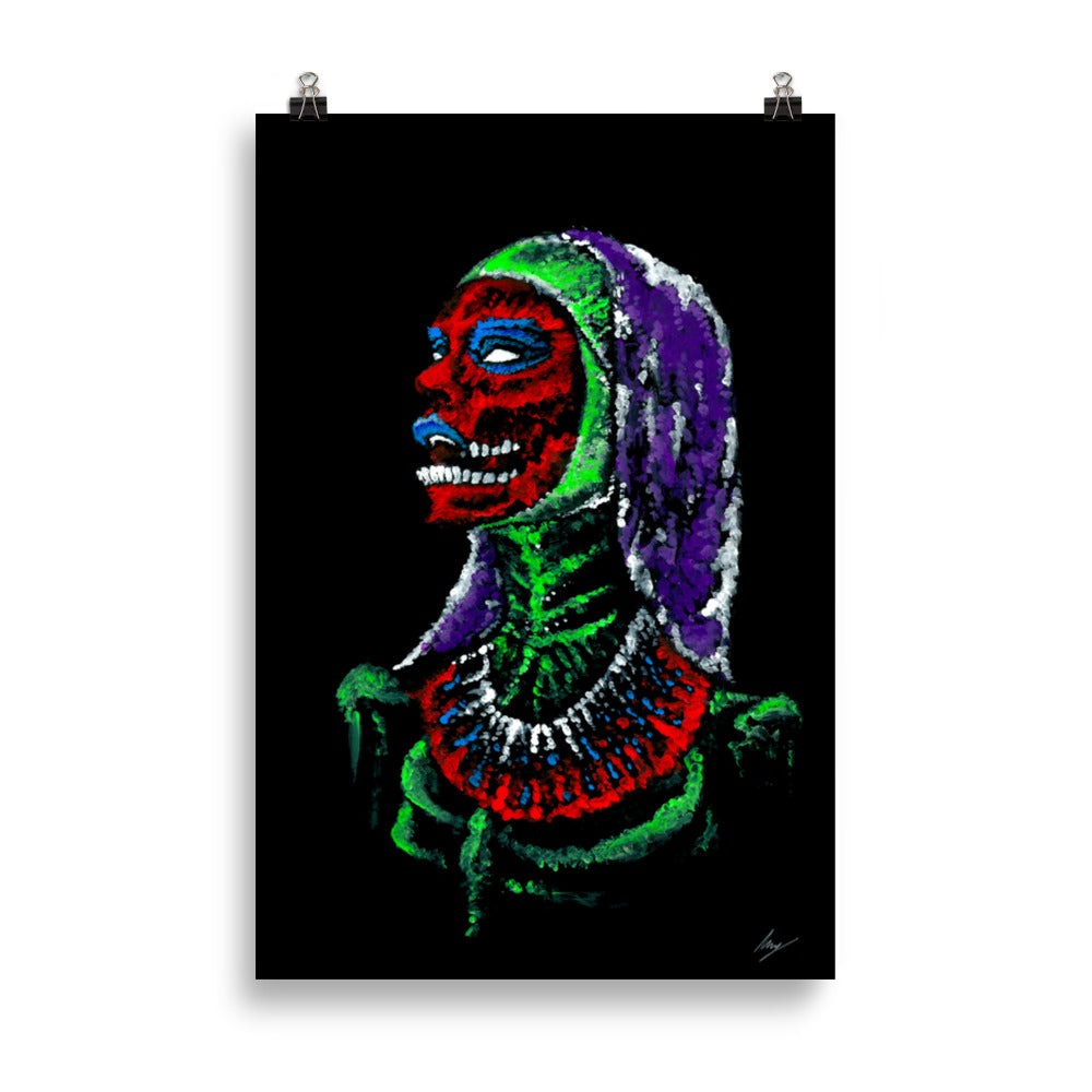 The nuns pleasure. Scatter brain Ser. No.3 - Wall art