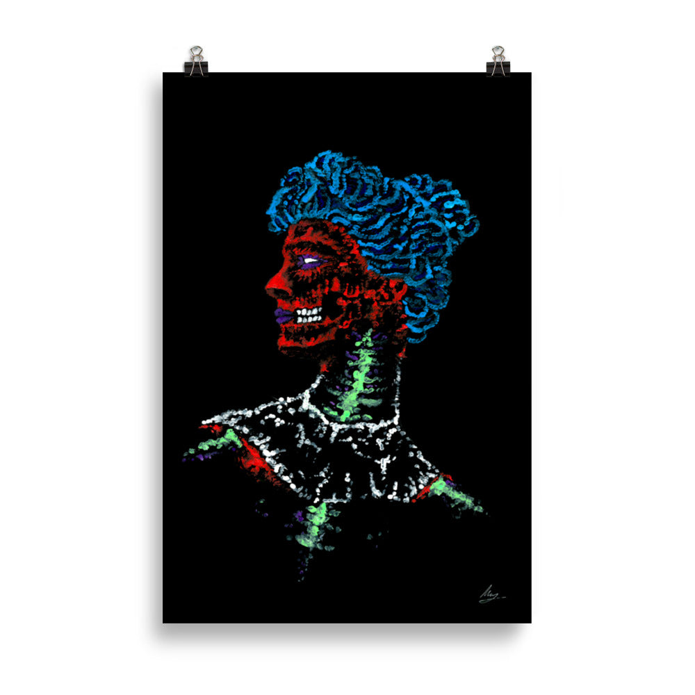 Death or surrender. Scatter brain Ser. No.2 - Wall art