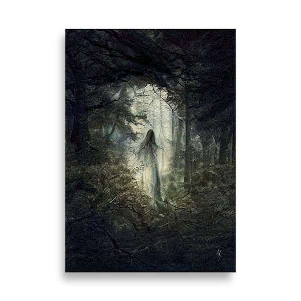 The forgotten witch. Wall art