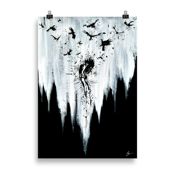 Her calling to Valhalla. Wall art
