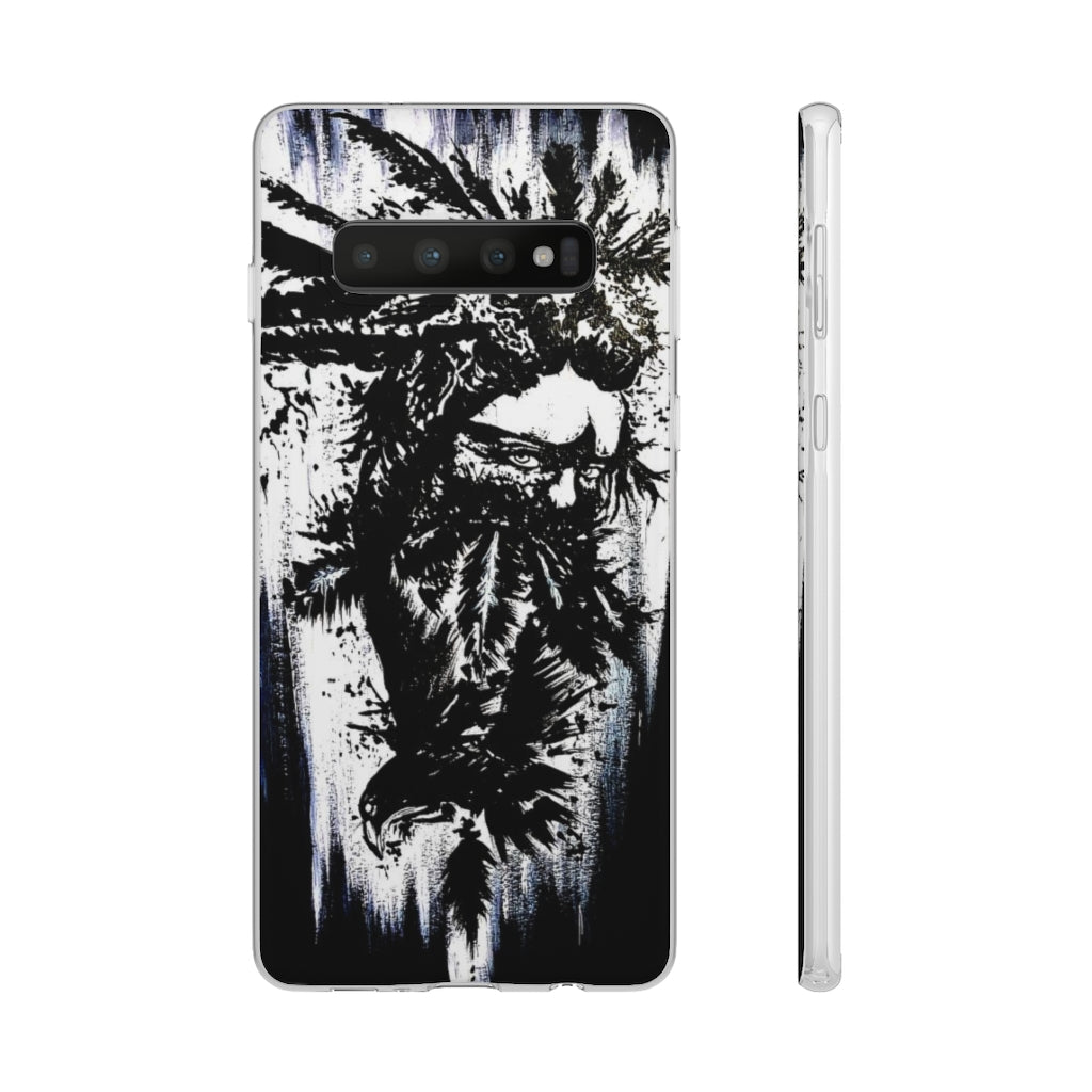 Flexi Cases - She becomes the raven.