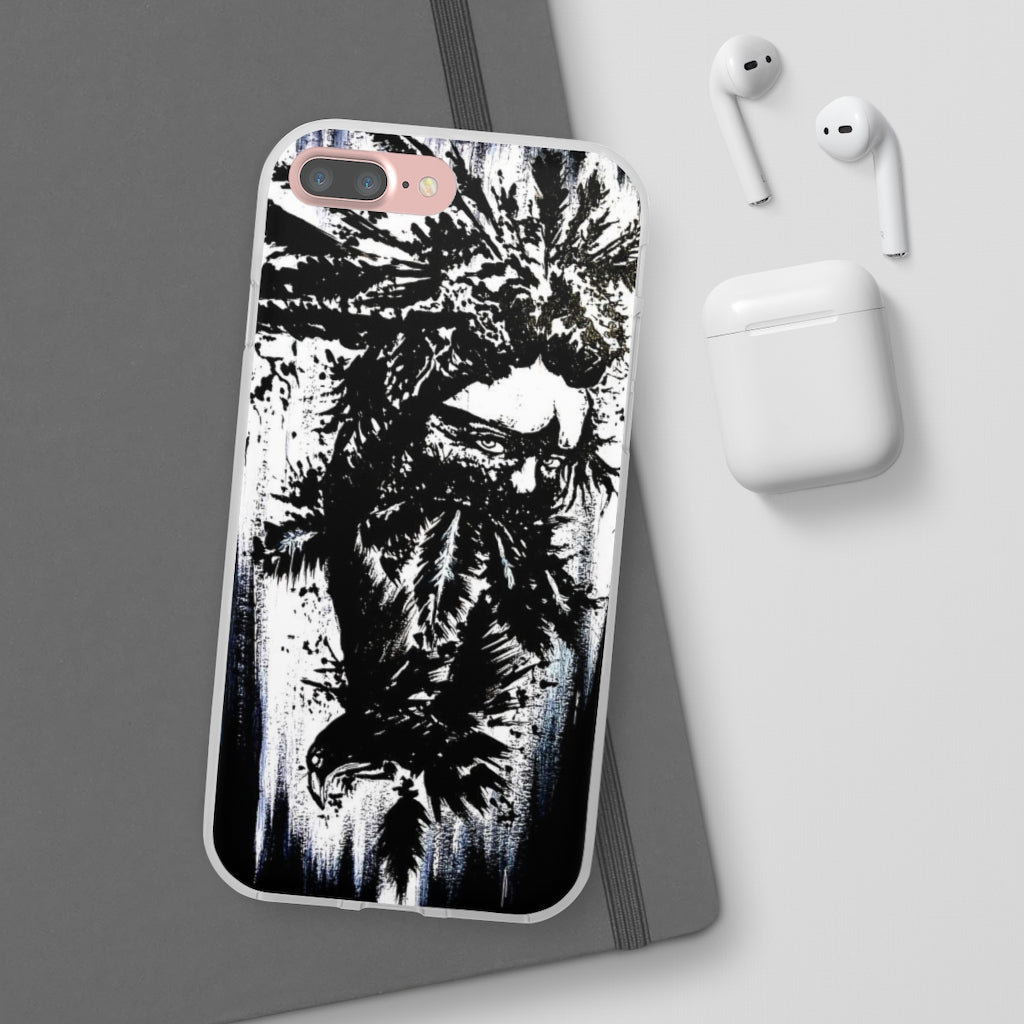 Flexi Cases - She becomes the raven.
