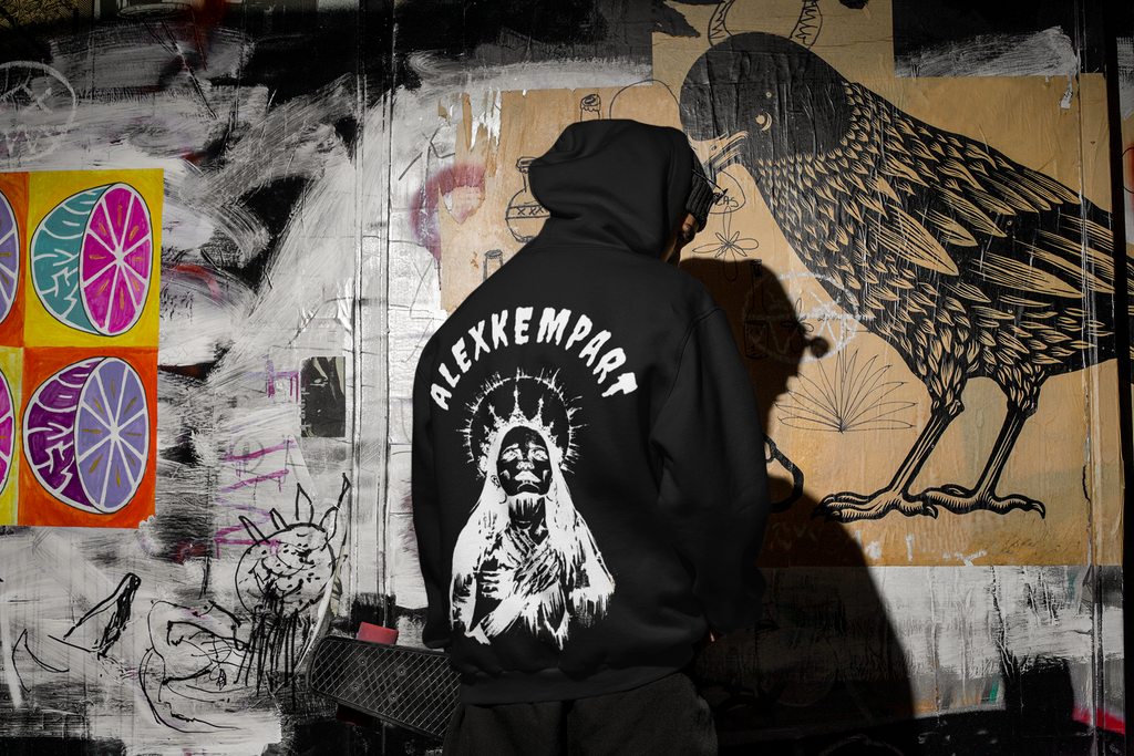 The girl who keeps dreaming. Unisex fleece hoodie.
