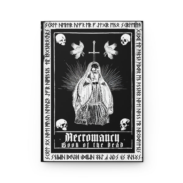 Necromancy - Book of the dead. Punishment. Hardcover Journal Matte. The shadow warlock. Lined journal. Artistic, story, Spell craft.