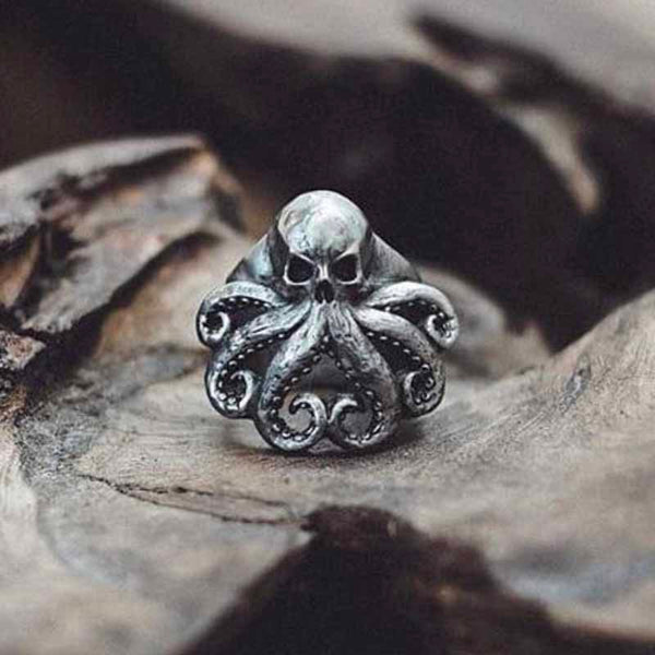 Charm Octopus Skull