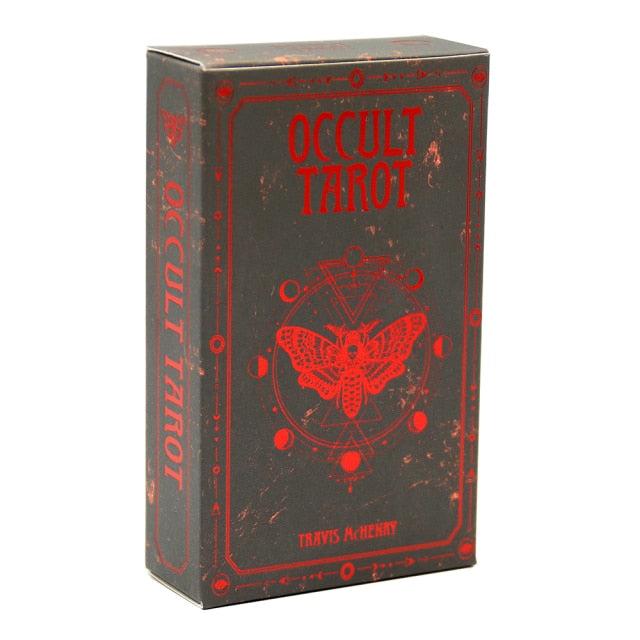 Tarot del A Tarot Deck and Guidebook Inspired by the World of Guillermo del Toro Novelty Book Beginners Card Game Deck Toy