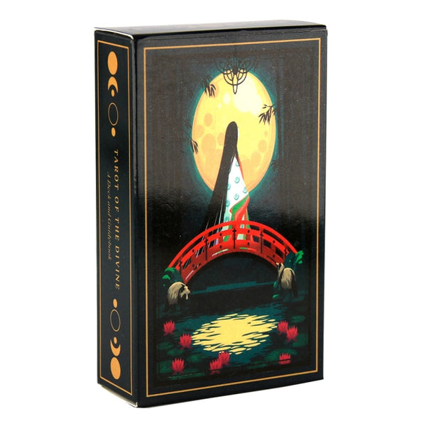 Tarot del A Tarot Deck and Guidebook Inspired by the World of Guillermo del Toro Novelty Book Beginners Card Game Deck Toy