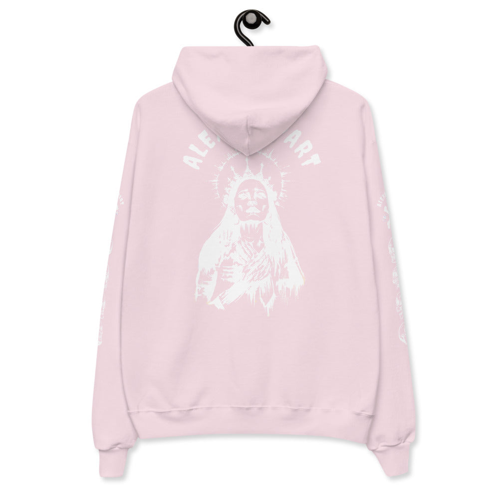 The girl who keeps dreaming. Unisex fleece hoodie.